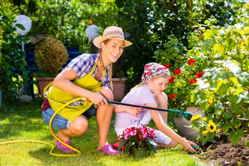 Healthy managed trees enhancing a Millhill landscape